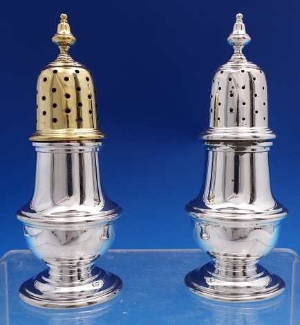 Salt and Pepper Shakers salt shaker has GW top 5.6oz 4 1/8